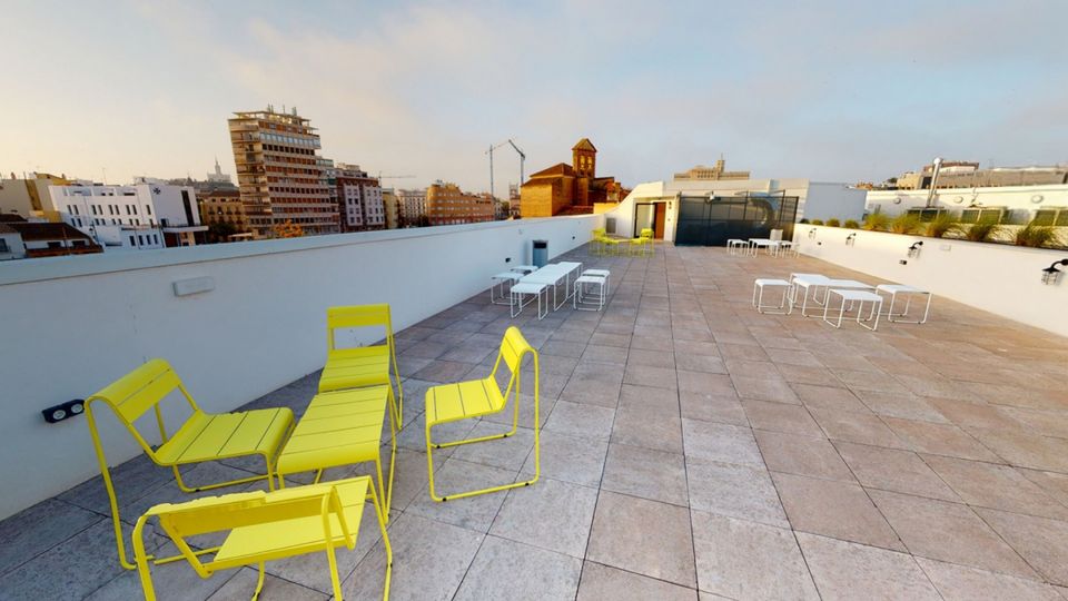 CLIC IH Málaga - Unterkunft - Residenz - Terrasse
